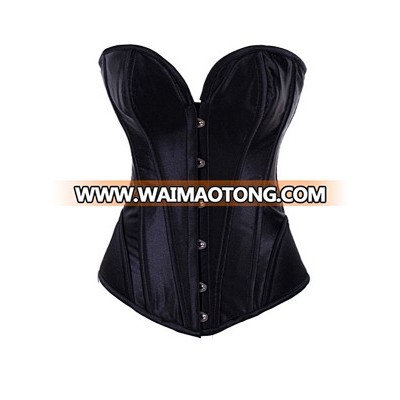 Red Brocade Underbust Corset